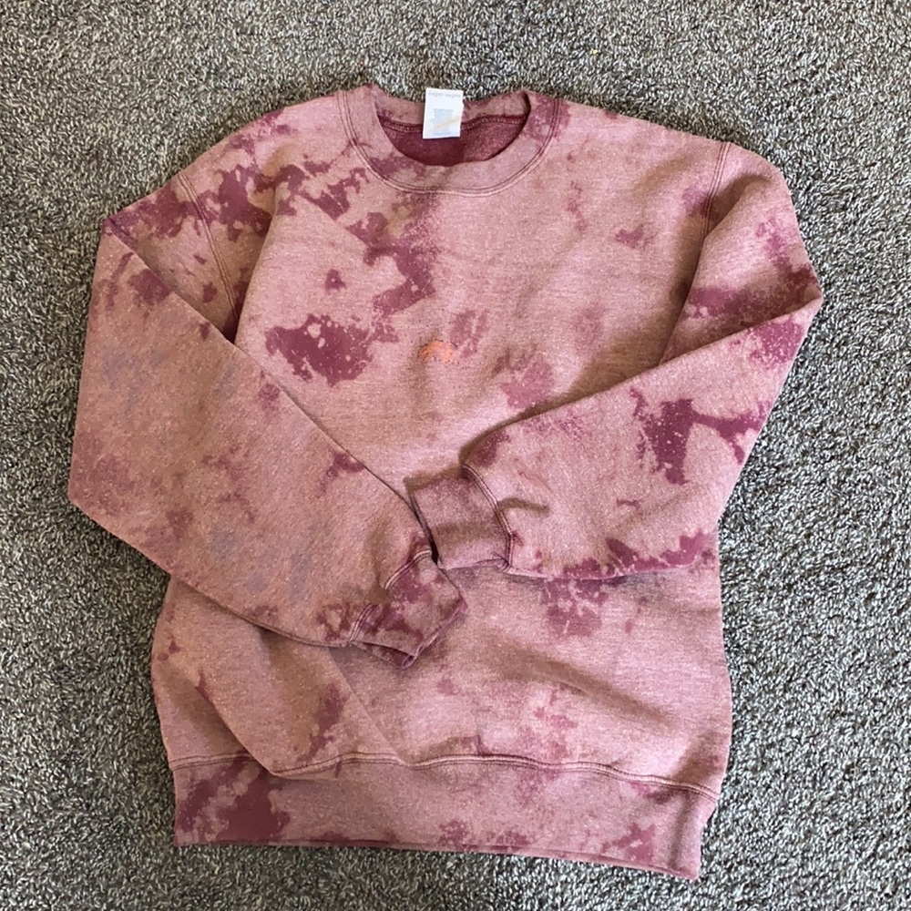 BLEACHED CREWNECK